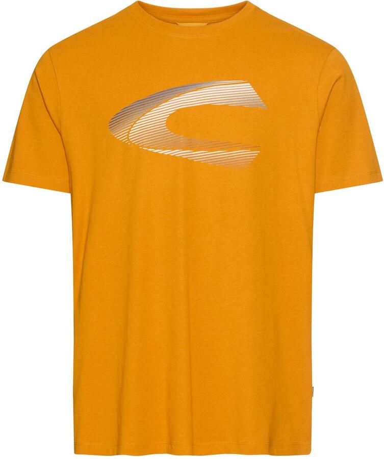 Camel active T-shirt met labelprint - Foto 3