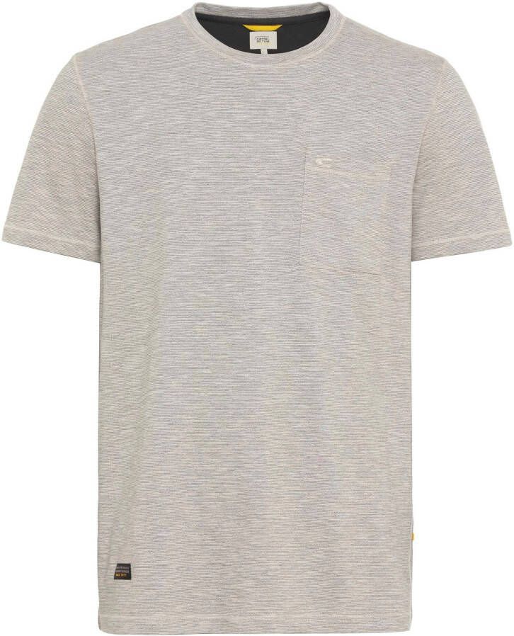 Camel active T-shirt met streepmotief