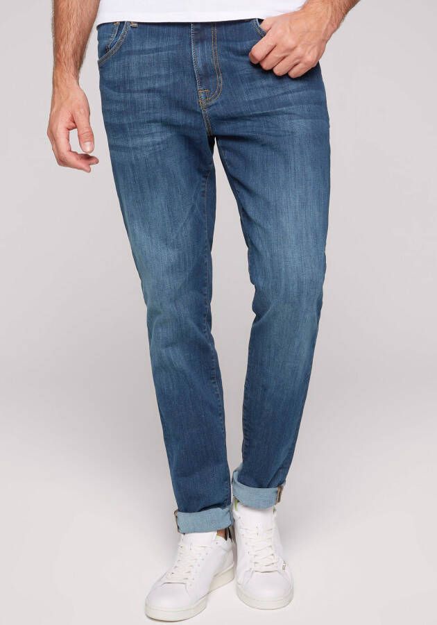 CAMP DAVID 5-pocket jeans met stretch
