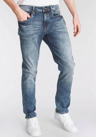 CAMP DAVID 5 pocketsjeans met authentieke wassing
