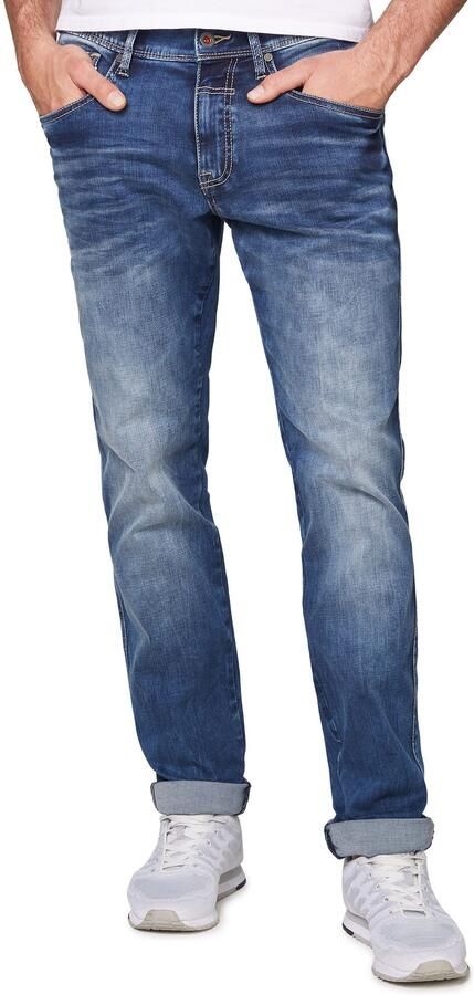 CAMP DAVID 5 pocketsjeans met authentieke wassing