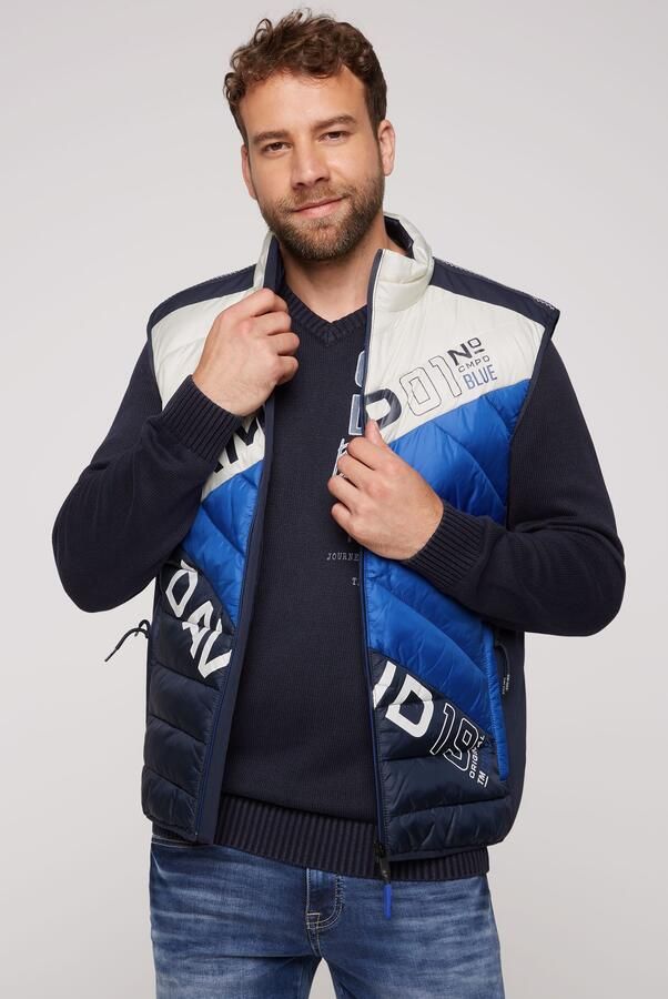 CAMP DAVID Bodywarmer met colourblocking - Foto 7