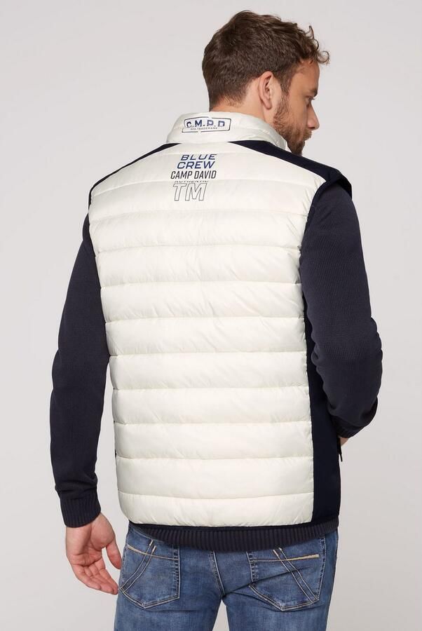 CAMP DAVID Bodywarmer met colourblocking - Foto 4