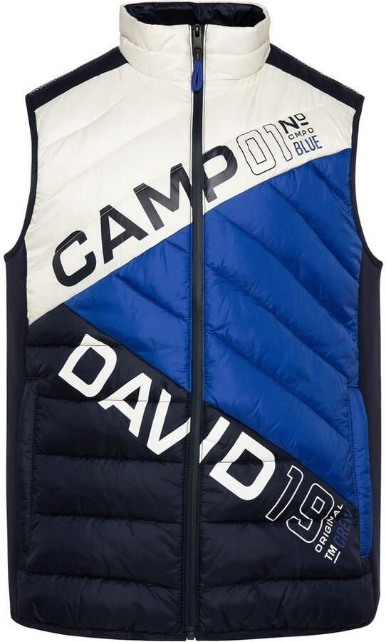 CAMP DAVID Bodywarmer met colourblocking - Foto 6