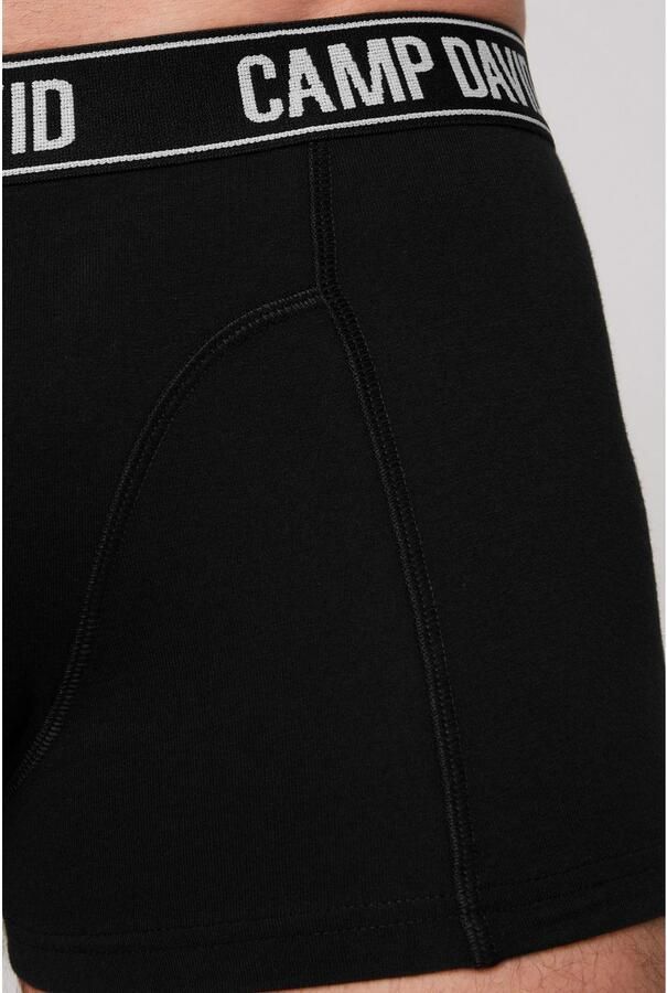 CAMP DAVID Boxershort in 2-pack met logo-band (set 2 stuks)