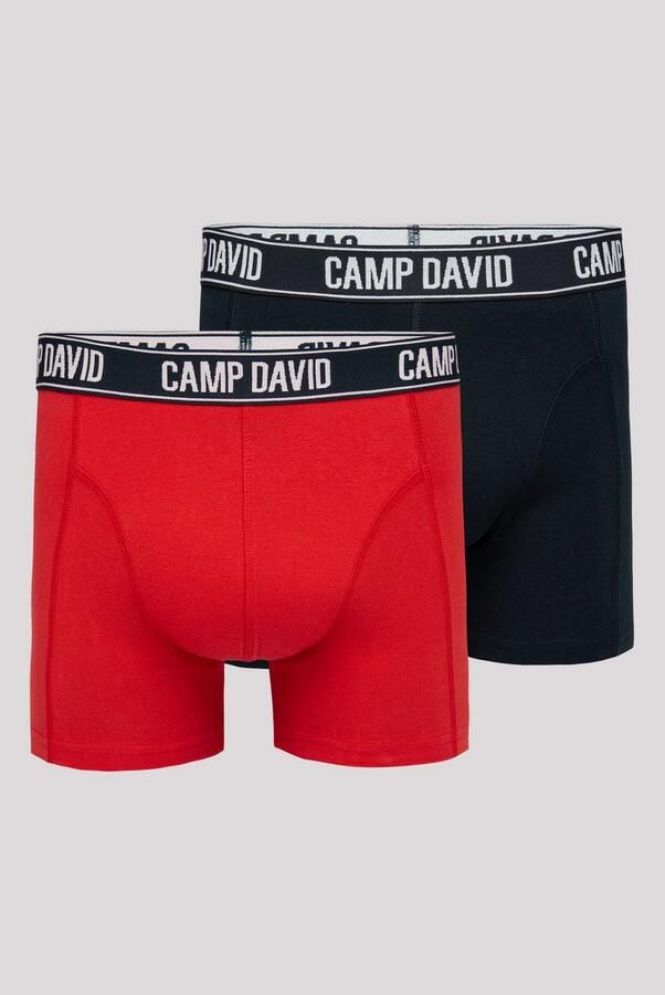 CAMP DAVID Boxershort in 2-pack met logo-band (set 2 stuks) - Foto 5