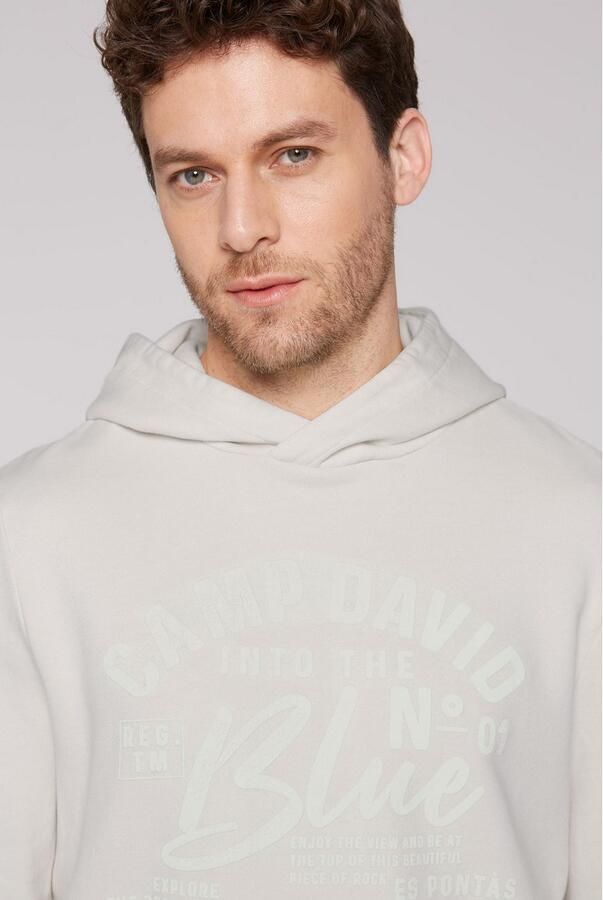 CAMP DAVID Hoodie met mallorca print - Foto 3