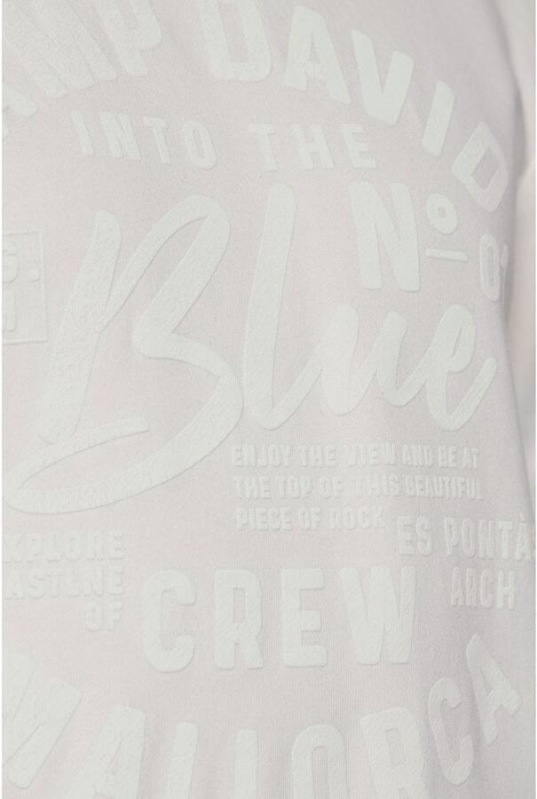 CAMP DAVID Hoodie met mallorca print - Foto 2