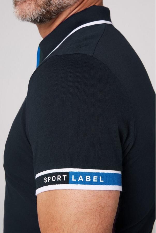 CAMP DAVID Poloshirt met contrasterende details - Foto 5
