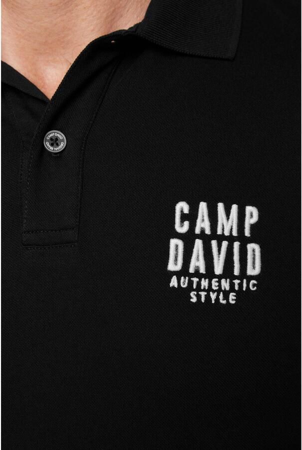 CAMP DAVID Poloshirt met kleine logo-borduursel op borsthoogte - Foto 4