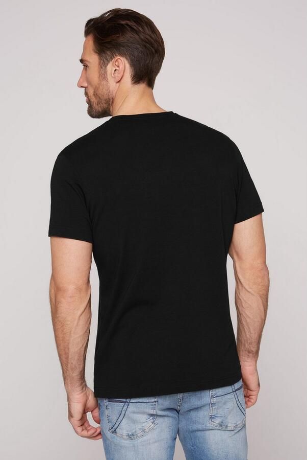 CAMP DAVID Shirt met V-hals met v-hals met logo-print - Foto 4