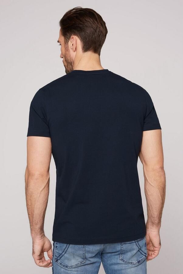 CAMP DAVID Shirt met V-hals met v-hals met logo-print - Foto 4