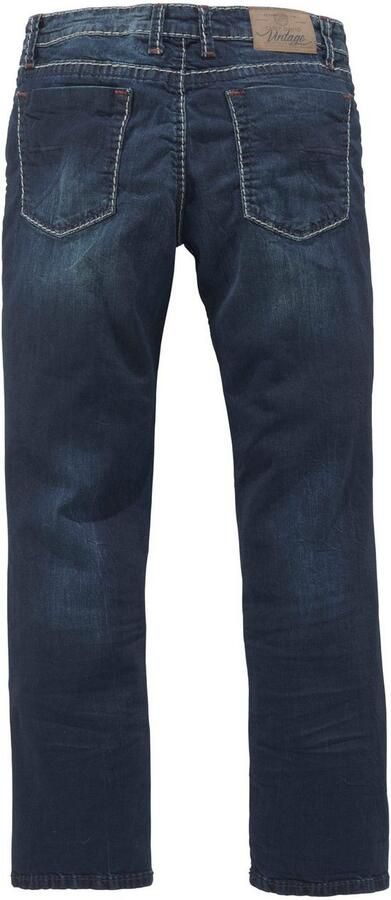 CAMP DAVID Straight jeans NI:CO:R611 met opvallende stiknaden - Foto 6
