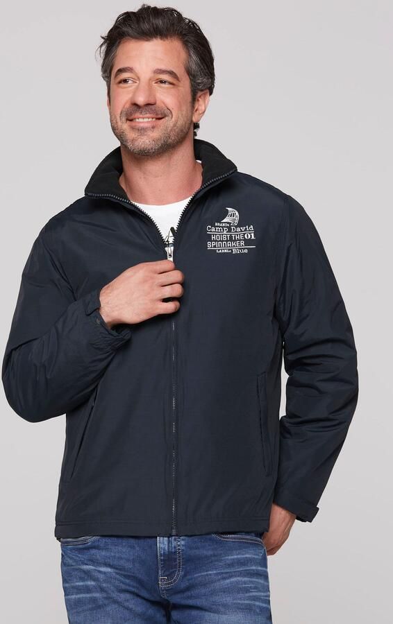 CAMP DAVID Windbreaker met logoborduursels - Foto 6