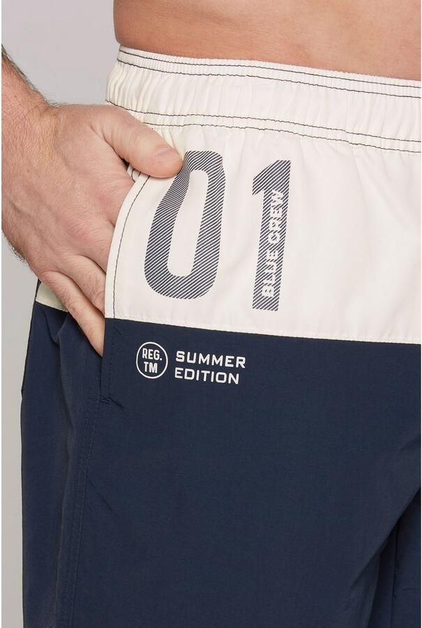 CAMP DAVID Zwemshort met logoprint - Foto 2