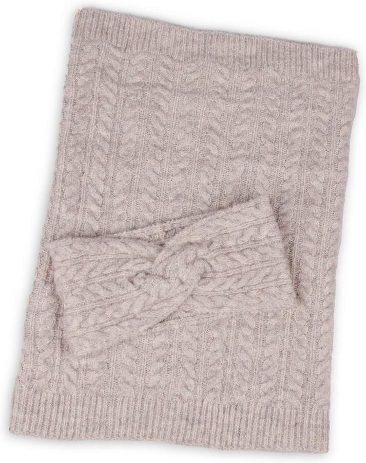 Capelli New York Colsjaal met kabelmotief