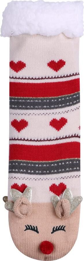 Capelli New York Huissokken met knuffelig pluche rand - Foto 2