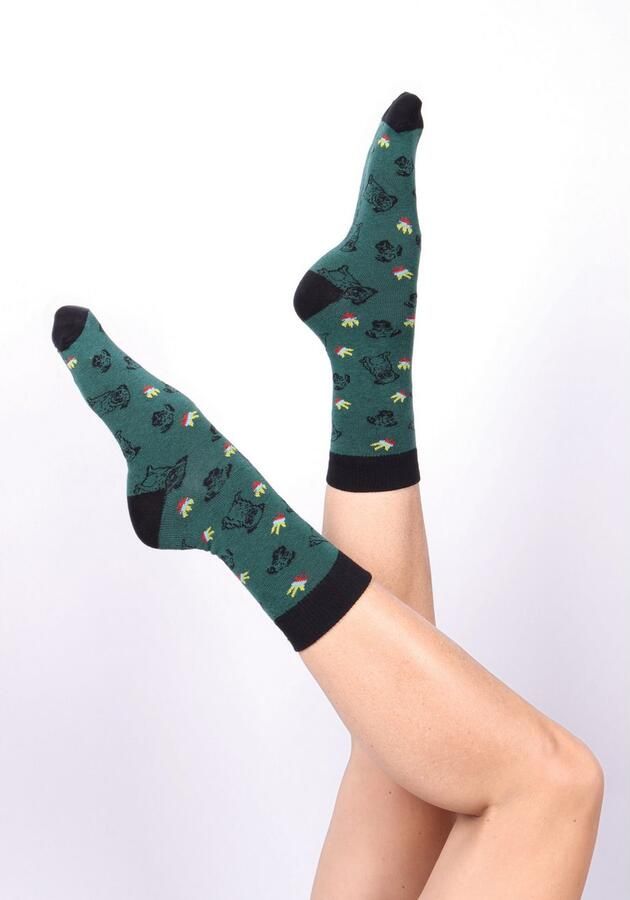 Capelli New York Sokken kleurige 4-pack met verschillende hondenmotieven (4 paar) - Foto 4