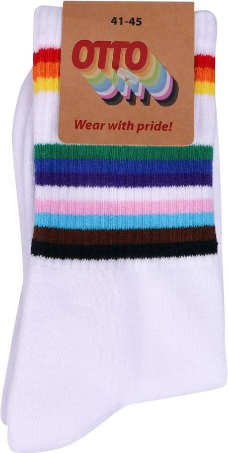 Capelli New York Sokken Limited Edition Pride-sokken met OTTO-logo hoogwaardige zachte kwaliteit - Foto 6