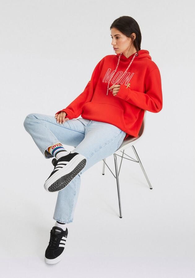 Levi's Regular fit jeans met riemlussen model '501 CROP JAZZ POP' - Foto 2