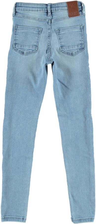 Cars skinny jeans Eliza bleached used Blauw Meisjes Stretchdenim Effen 140 - Foto 8