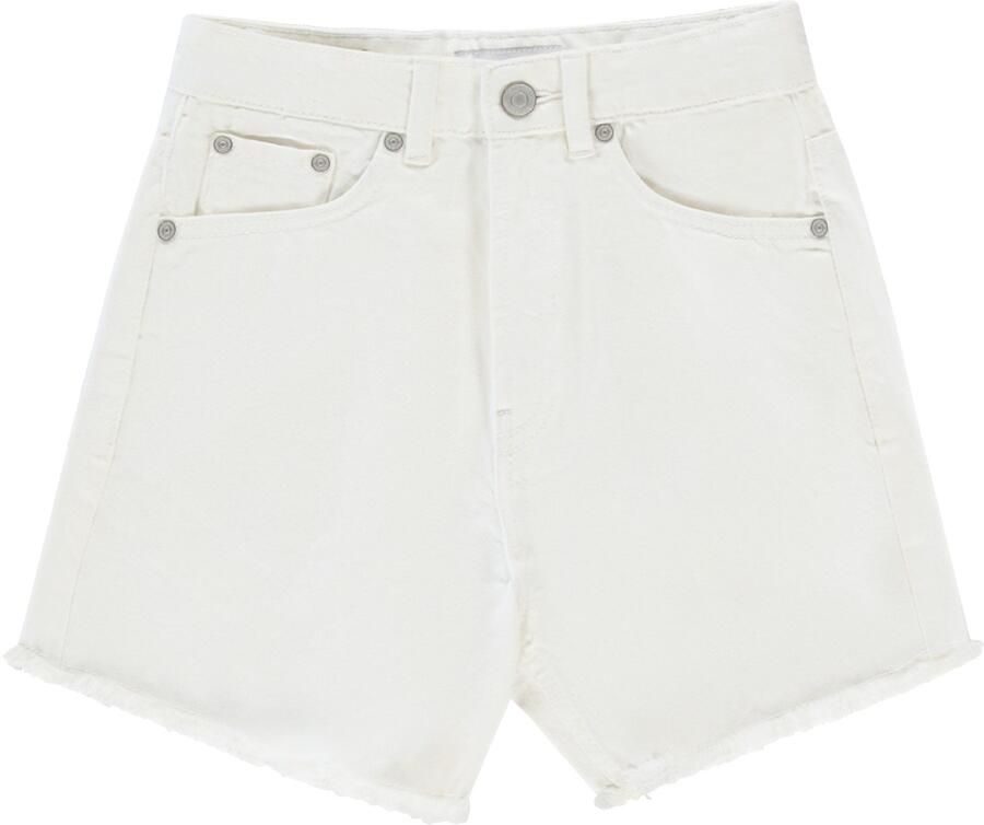 Cars regular denim short wit - Foto 3