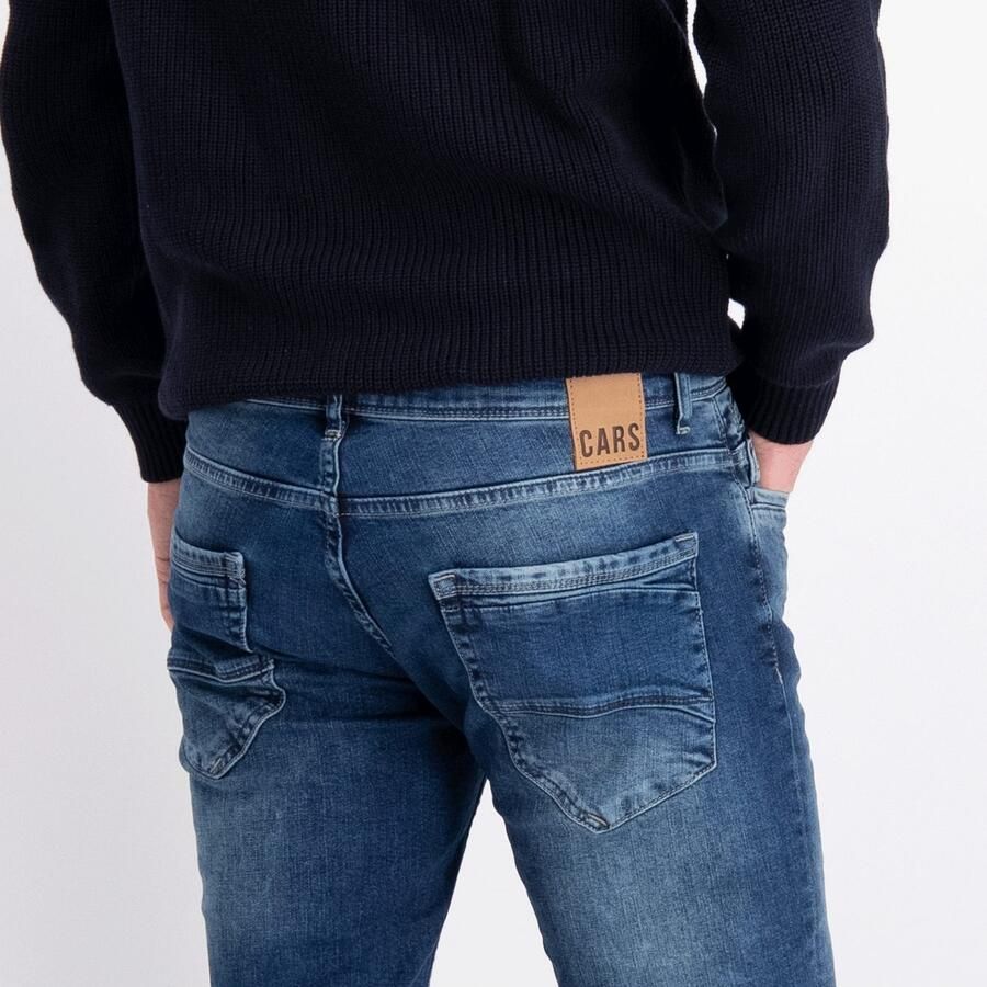 Cars Jeans Blast Slim Fit New Stone Blauw Heren
