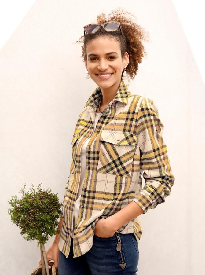 Casual Looks Flanellen blouse - Foto 4