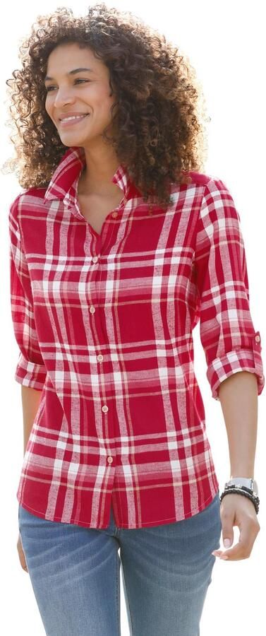 Casual Looks Flanellen blouse - Foto 4