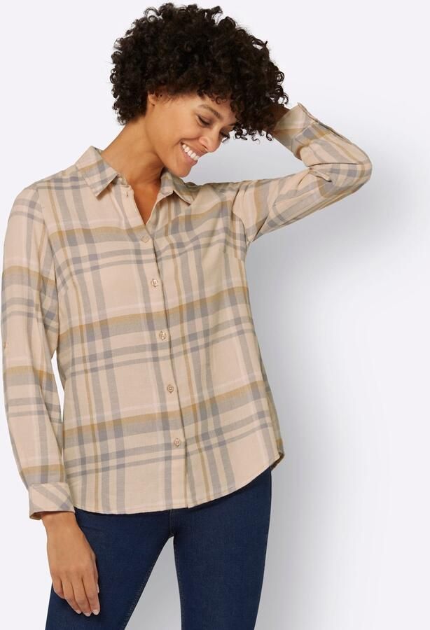 Casual Looks Flanellen blouse - Foto 3