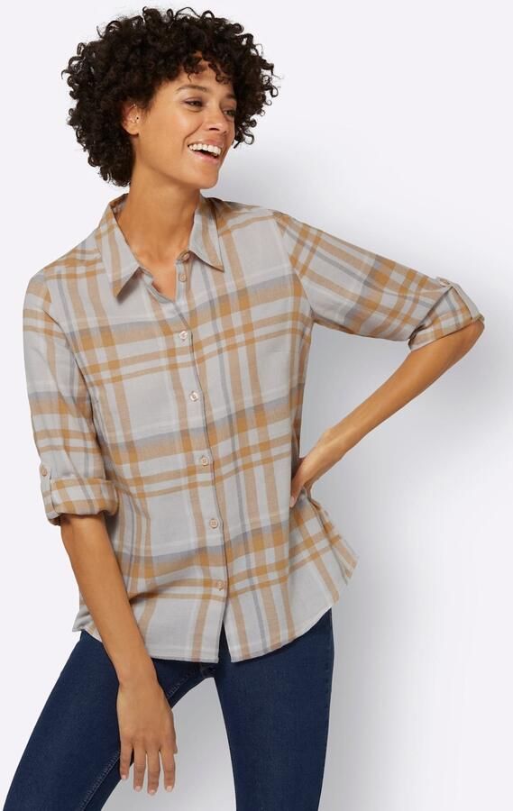 Casual Looks Flanellen blouse - Foto 3