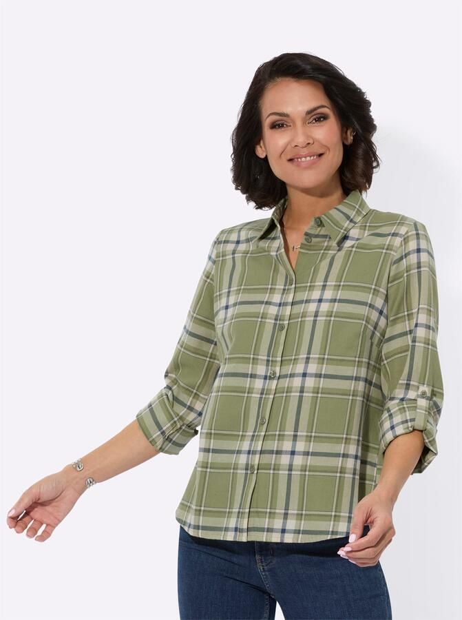 Casual Looks Flanellen blouse