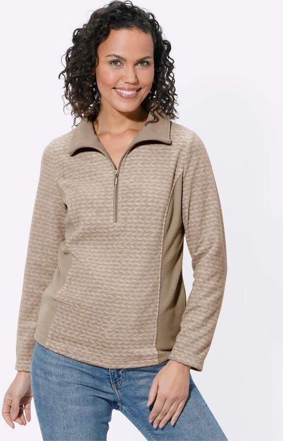 Casual Looks Fleece-shirt Fleeceshirt (1-delig) - Foto 3