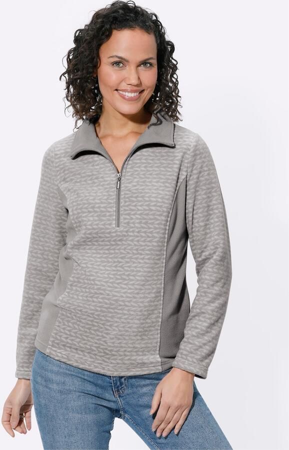 Casual Looks Fleece-shirt Fleeceshirt (1-delig) - Foto 3