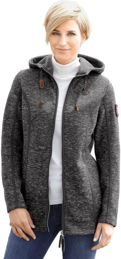Casual Looks Fleecejack met capuchon - Foto 3