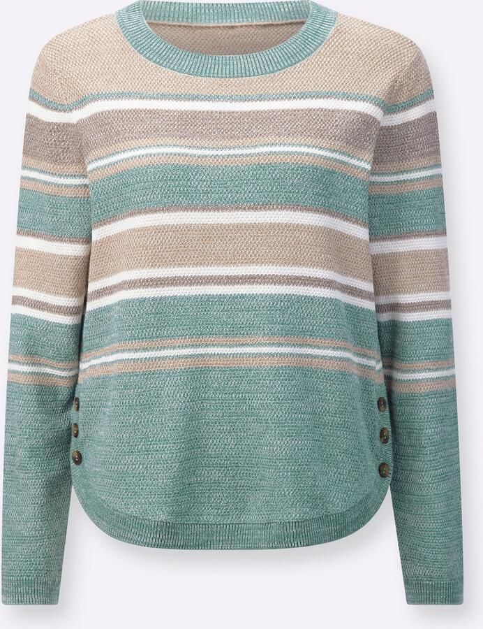 Casual Looks Gebreide trui Gestreepte trui
