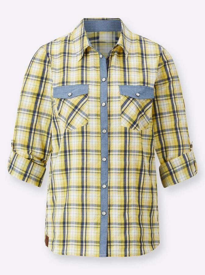 Casual Looks Geruite blouse - Foto 2