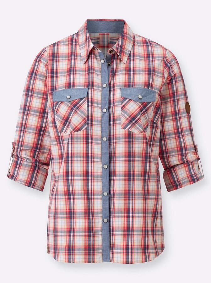 Casual Looks Geruite blouse - Foto 2