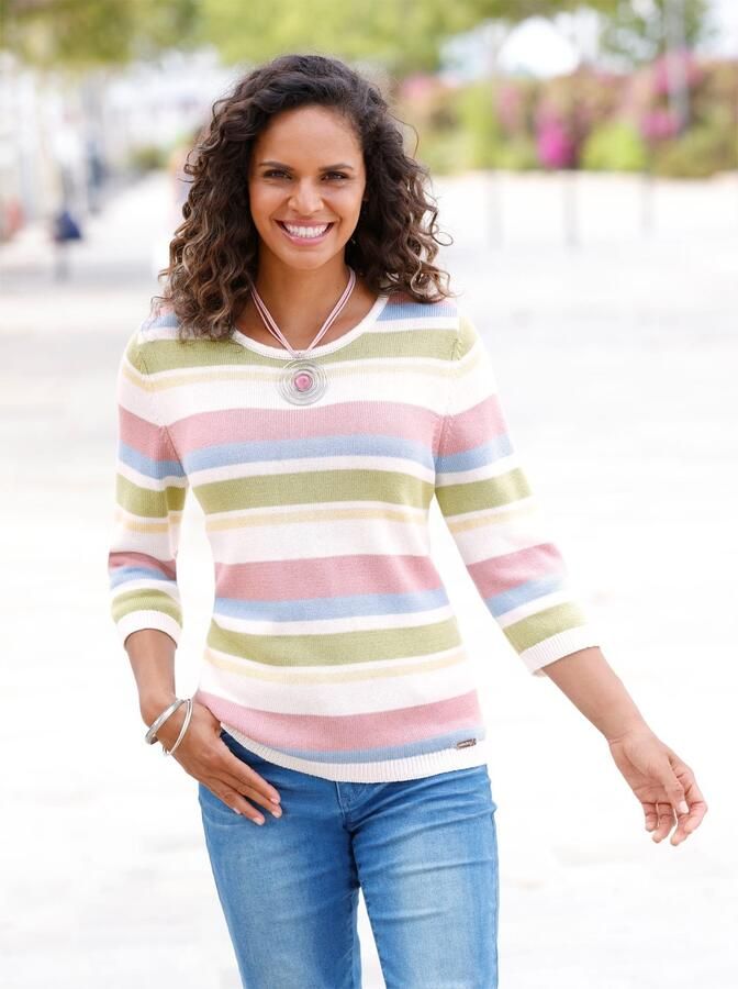 Casual Looks Gestreepte Trui - Foto 4