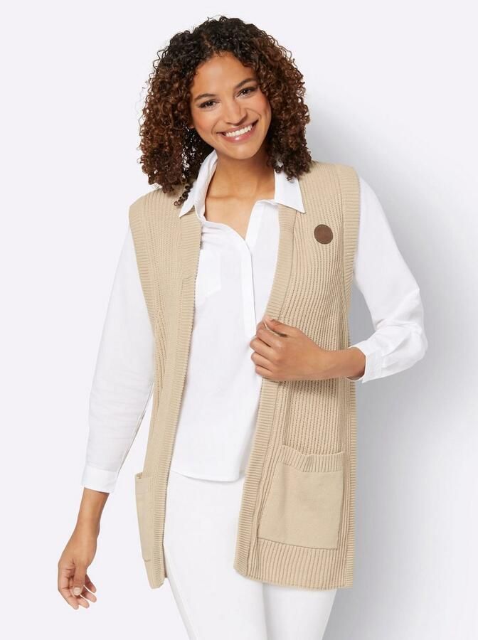 Casual Looks Mouwloos vest