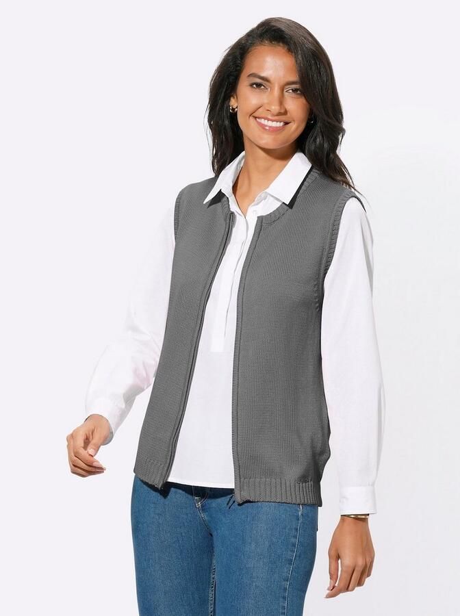 Casual Looks Mouwloos vest