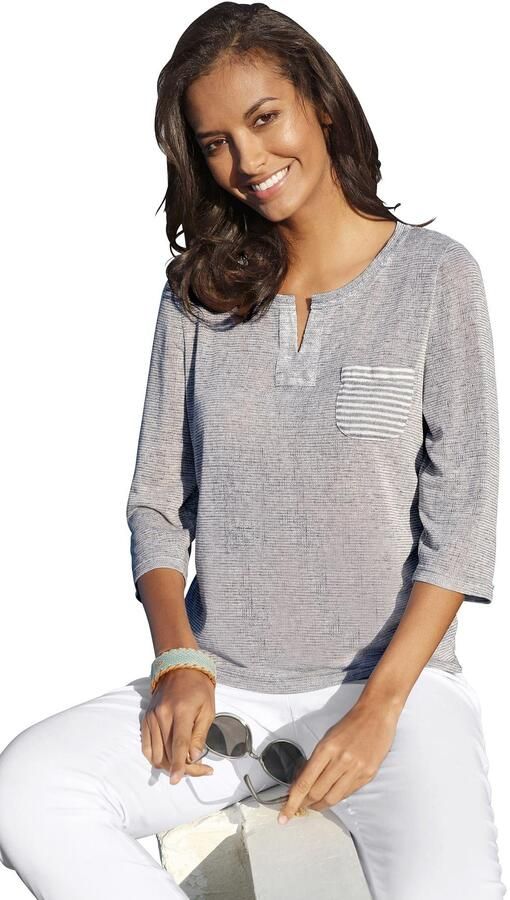 Casual Looks Shirt met 3 4 mouwen Shirt (1-delig) - Foto 3