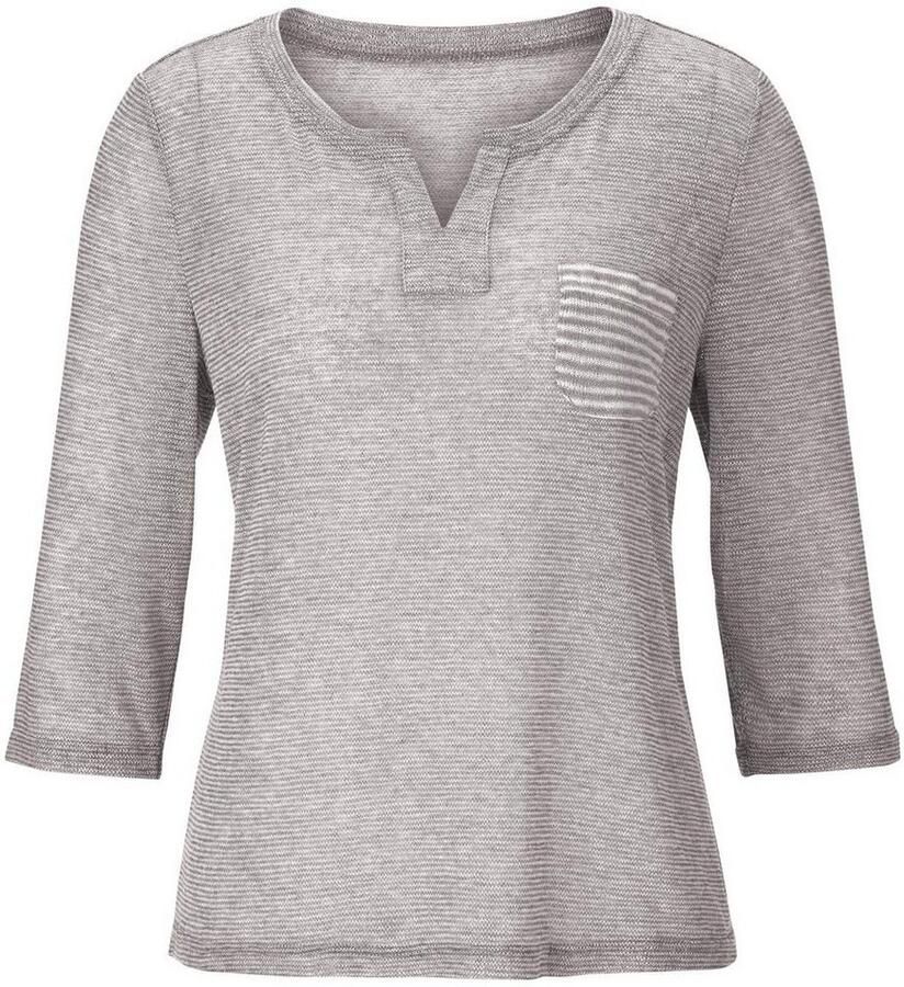 Casual Looks Shirt met 3 4 mouwen Shirt (1-delig)