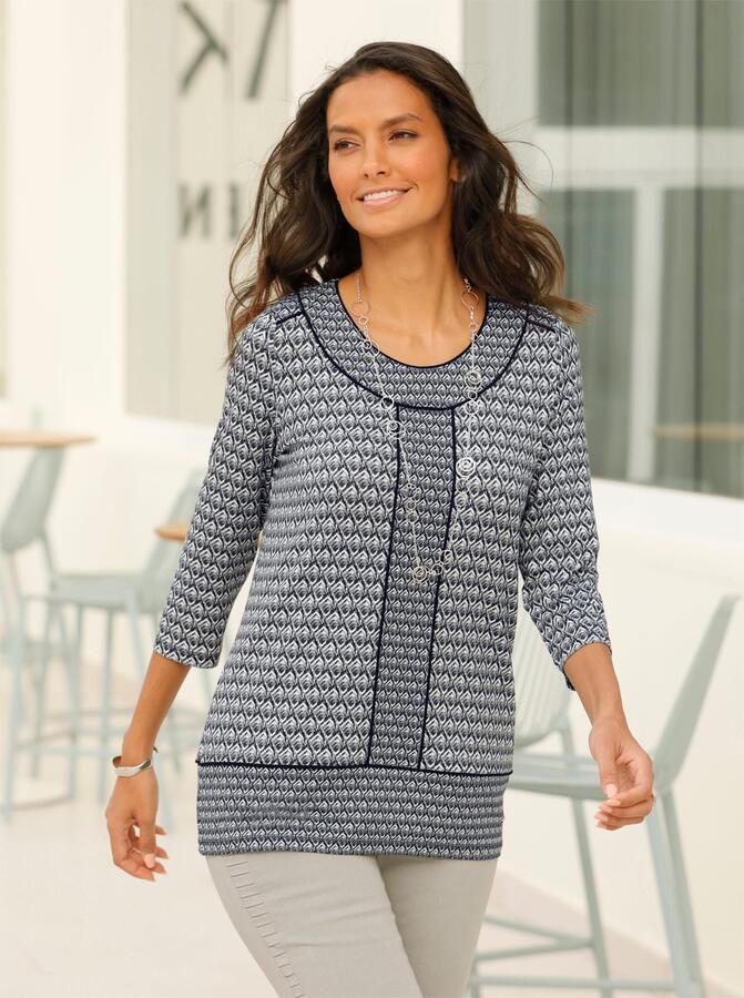 Casual Looks Shirt met 3 4 mouwen Shirt (1-delig) - Foto 4