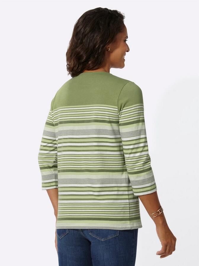 Casual Looks Shirt met 3 4 mouwen Shirt (1-delig)