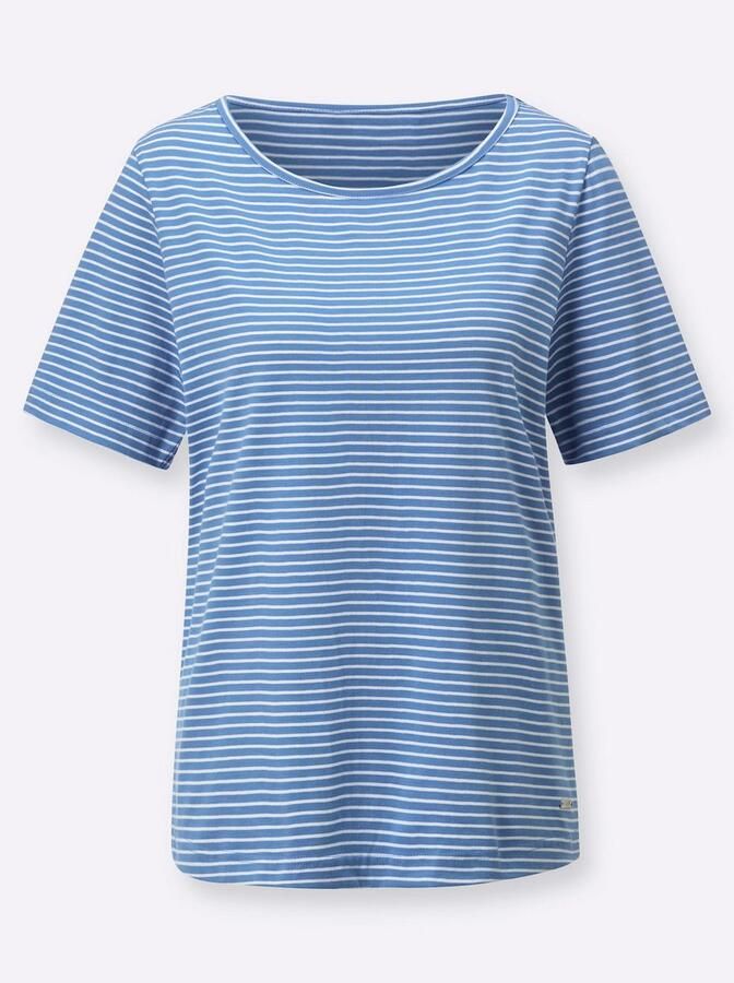 Casual Looks Shirt met korte mouwen Gestreept shirt (1-delig) - Foto 2
