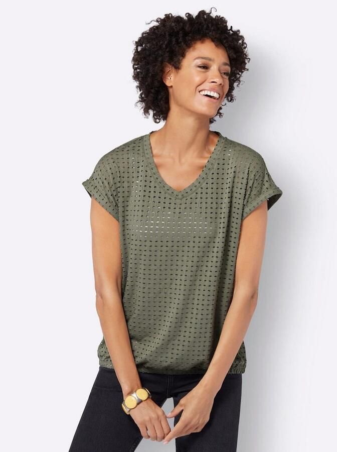 Casual Looks Shirt met korte mouwen Shirt (1-delig)