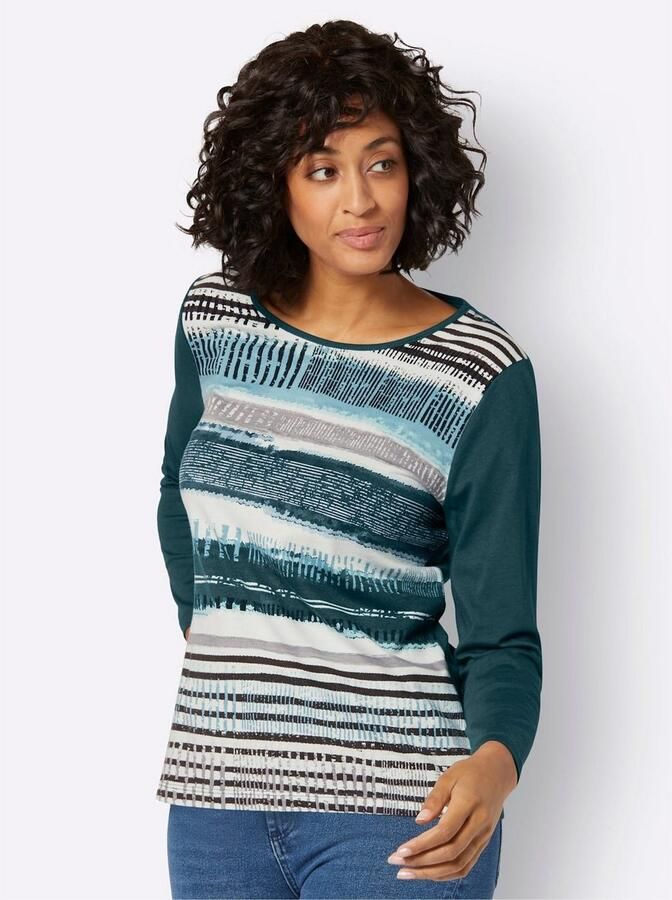 Casual Looks Shirt met lange mouwen Shirt (1-delig)