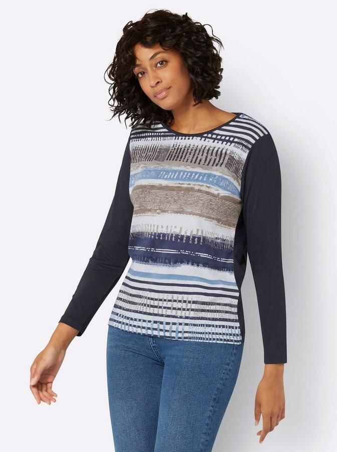 Casual Looks Shirt met lange mouwen Shirt (1-delig)