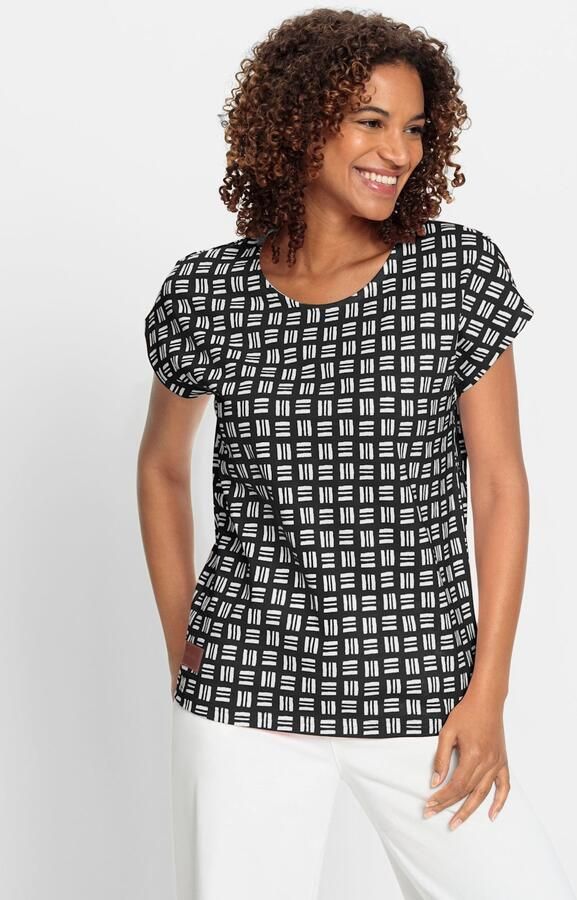 Casual Looks Shirt met print (1-delig) - Foto 3